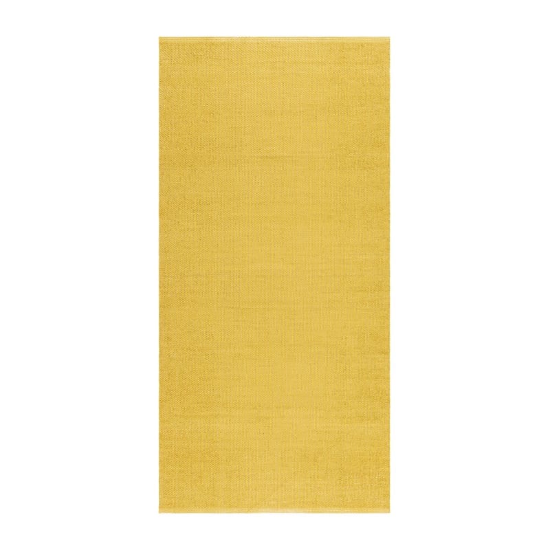 Plastmatta Hilma Plain - 150x220 cm, Gul - Textil & mattor - Mattor - Utomhusmattor - Plastmattor