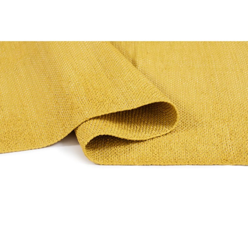 Plastmatta Hilma Plain - 70x300 cm, Gul - Textil & mattor - Mattor - Utomhusmattor - Plastmattor