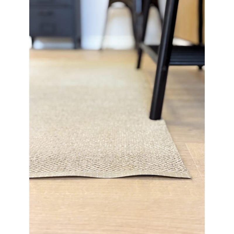 Plastmatta Hilma Plain - 70x200 cm, Linne - Textil & mattor - Mattor - Utomhusmattor - Plastmattor