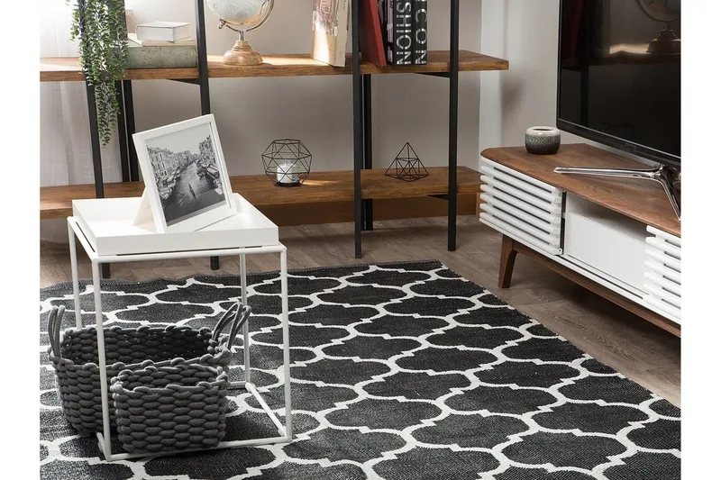 Aladana Matta 140|200 cm - Svart - Textil & mattor - Mattor - Utomhusmattor - Plastmattor