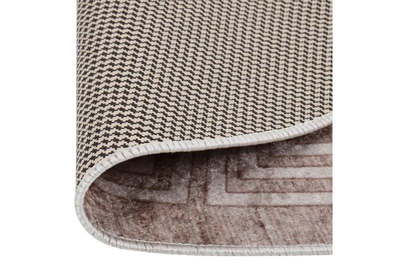 Matta tvättbar Ï†120 cm beige halkfri - Beige - Textil & mattor - Mattor - Utomhusmattor - Plastmattor