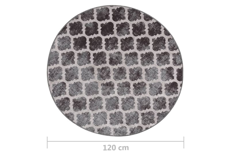 Matta tvättbar Ï†120 cm flerfärgad halkfri - Flerfärgad - Köksmatta - Plastmattor - Dörrmatta & hallmatta