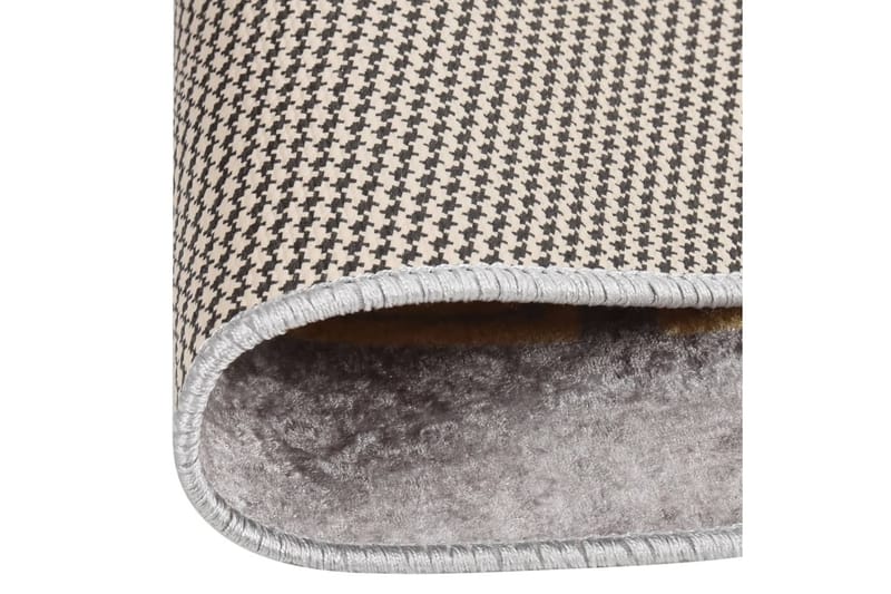 Matta tvättbar Ï†120 cm grå halkfri - Grå - Textil & mattor - Mattor - Utomhusmattor - Plastmattor