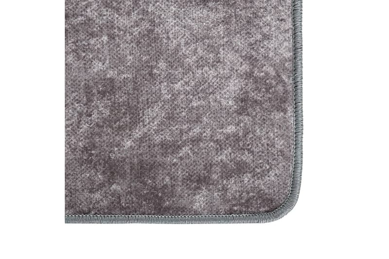 Matta tvättbar 120x180 cm grå halkfri - Grå - Textil & mattor - Mattor - Utomhusmattor - Plastmattor