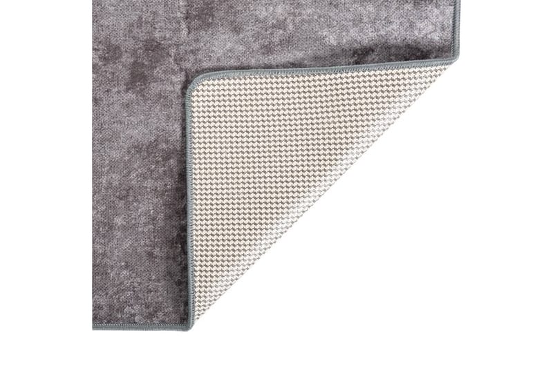 Matta tvättbar 120x180 cm grå halkfri - Grå - Textil & mattor - Mattor - Utomhusmattor - Plastmattor