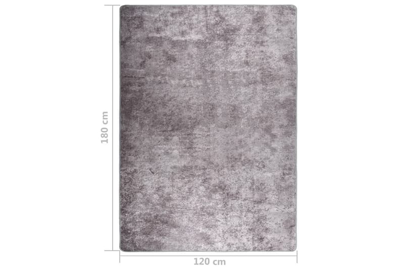 Matta tvättbar 120x180 cm grå halkfri - Grå - Plastmattor - Dörrmatta & hallmatta - Köksmatta