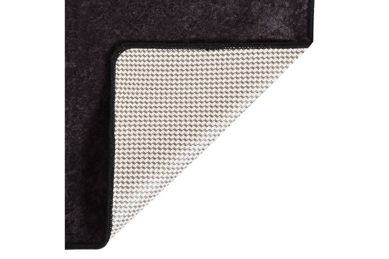 Matta tvättbar 160x230 cm antracit halkfri - Grå - Textil & mattor - Mattor - Utomhusmattor - Plastmattor