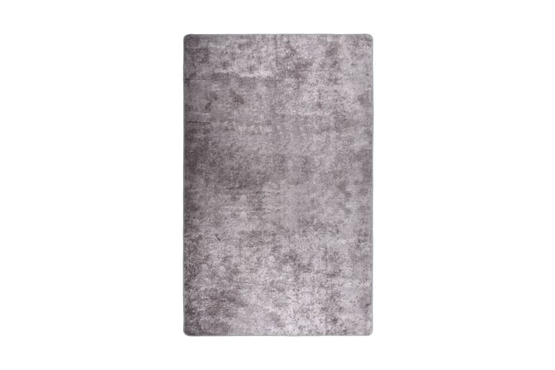 Matta tvättbar 160x230 cm grå halkfri - Grå - Plastmattor - Dörrmatta & hallmatta - Köksmatta