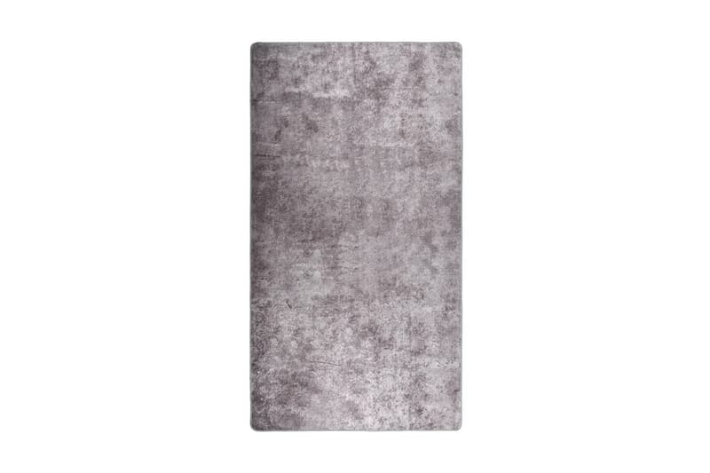 Matta tvättbar 190x300 cm grå halkfri - Grå - Plastmattor - Dörrmatta & hallmatta - Köksmatta