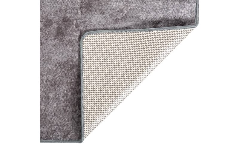 Matta tvättbar 190x300 cm grå halkfri - Grå - Köksmatta - Plastmattor - Dörrmatta & hallmatta