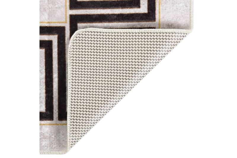 Matta tvättbar 80x150 cm ljusbeige halkfri - Beige - Textil & mattor - Mattor - Utomhusmattor - Plastmattor