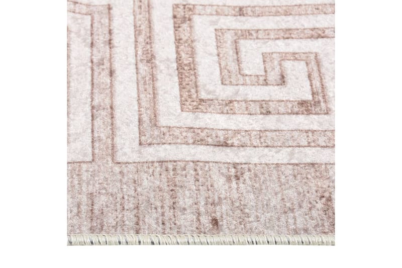 Matta tvättbar 80x300 cm beige halkfri - Beige - Textil & mattor - Mattor - Utomhusmattor - Plastmattor
