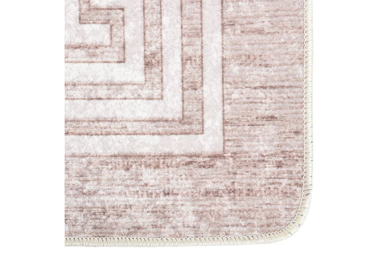 Matta tvättbar 80x300 cm beige halkfri - Beige - Textil & mattor - Mattor - Utomhusmattor - Plastmattor