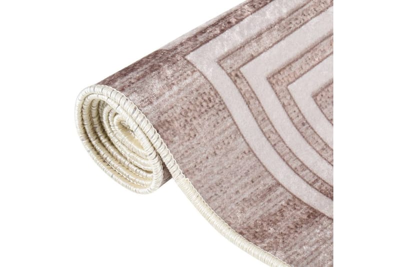 Matta tvättbar 80x300 cm beige halkfri - Beige - Textil & mattor - Mattor - Utomhusmattor - Plastmattor