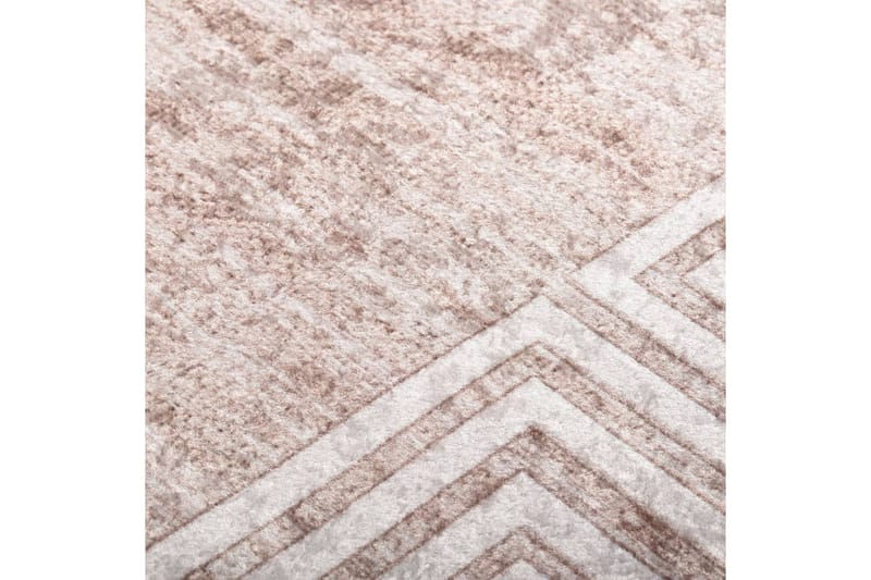Matta tvättbar 80x300 cm beige halkfri - Beige - Textil & mattor - Mattor - Utomhusmattor - Plastmattor