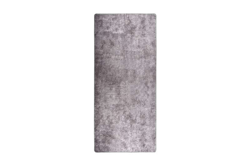 Matta tvättbar 80x300 cm grå halkfri - Grå - Plastmattor - Dörrmatta & hallmatta - Köksmatta