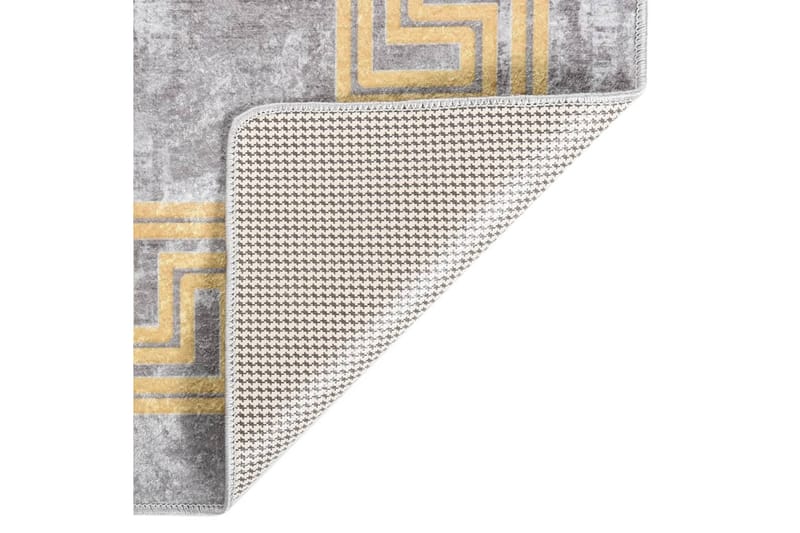 Matta tvättbar 80x300 cm grå halkfri - Grå - Textil & mattor - Mattor - Utomhusmattor - Plastmattor