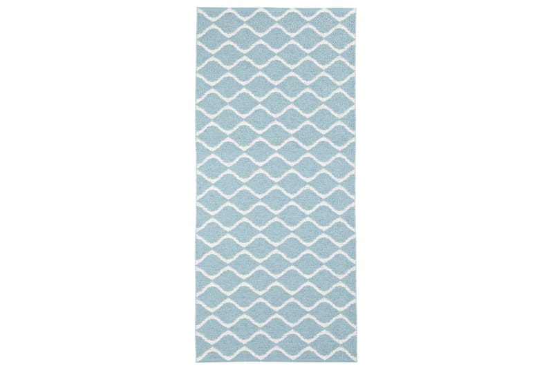 Wave Trasmatta 70x400 cm Blå - Horredsmattan - Textil & mattor - Mattor - Utomhusmattor - Plastmattor