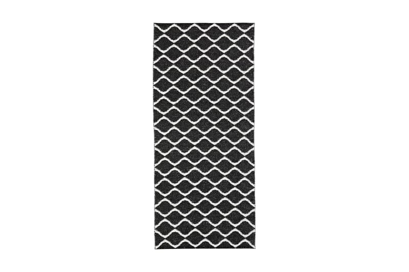 Wave Trasmatta 70x400 cm Svart - Horredsmattan - Textil & mattor - Mattor - Utomhusmattor - Plastmattor