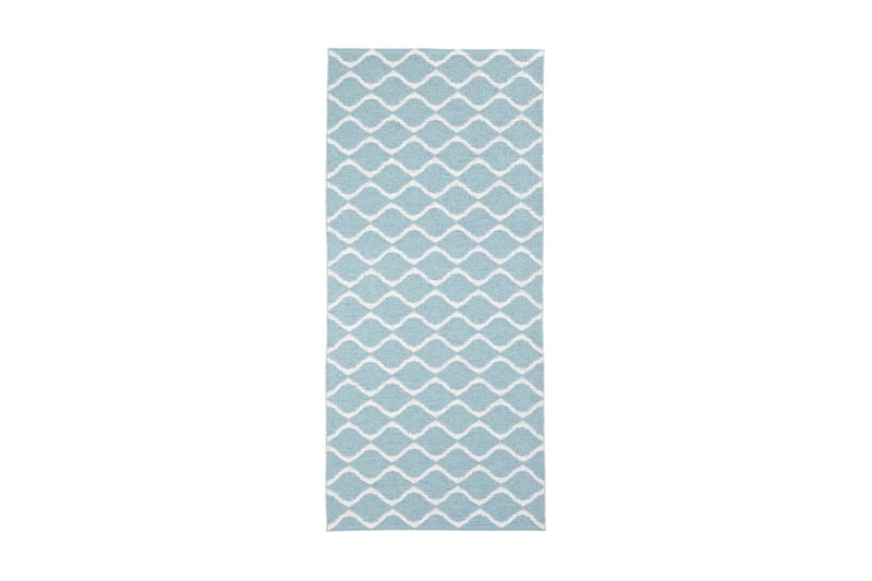 Wave Trasmatta 70x450 cm Blå - Horredsmattan - Textil & mattor - Mattor - Utomhusmattor - Plastmattor