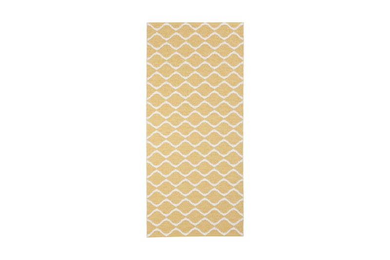 Wave Trasmatta 70x450 cm Gul - Horredsmattan - Textil & mattor - Mattor - Utomhusmattor - Plastmattor