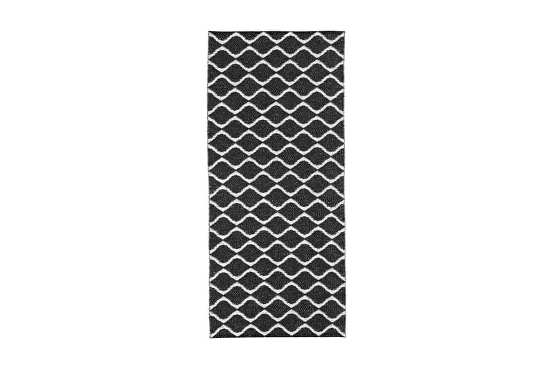 Wave Trasmatta 70x450 cm Svart - Horredsmattan - Textil & mattor - Mattor - Utomhusmattor - Plastmattor