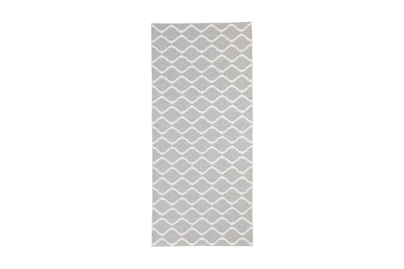 Wave Plastmatta 200x200 Vändbar PVC Grå - Horredsmattan - Textil & mattor - Mattor - Utomhusmattor - Plastmattor
