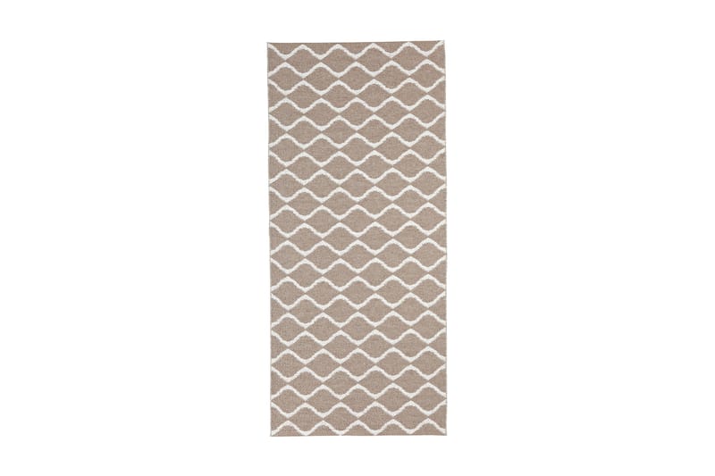 Wave Plastmatta 200x200 Vändbar PVC Beige - Horredsmattan - Köksmatta - Plastmattor - Dörrmatta & hallmatta