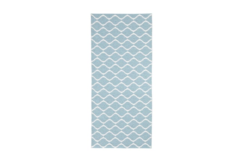 Wave Plastmatta 70x150 Vändbar PVC Blå - Horredsmattan - Textil & mattor - Mattor - Utomhusmattor - Plastmattor