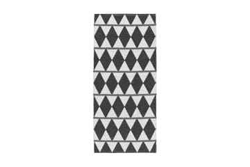 Zigge Plastmatta 70x100 Vändbar PVC Svart