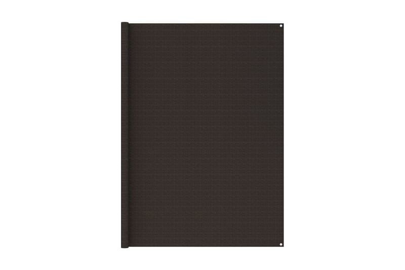 Tältmatta 400x800 cm brun HDPE - Textil & mattor - Mattor - Utomhusmattor - Tältmatta