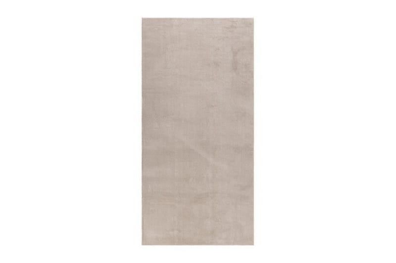 Tvättbar Matta Soft Rund - 120x120 cm, Melerad Linne - Textil & mattor - Mattor - Utomhusmattor - Plastmattor