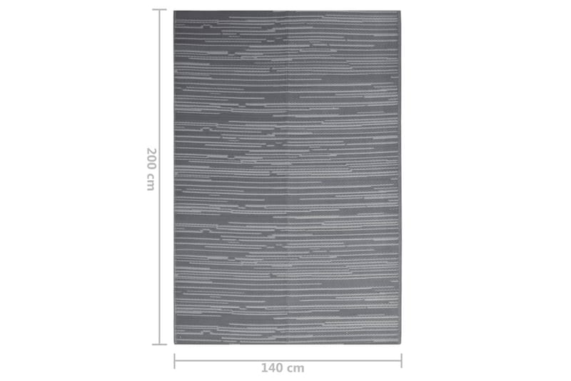 Utomhusmatta antracit 140x200 cm PP - Antracit - Textil & mattor - Mattor - Utomhusmattor
