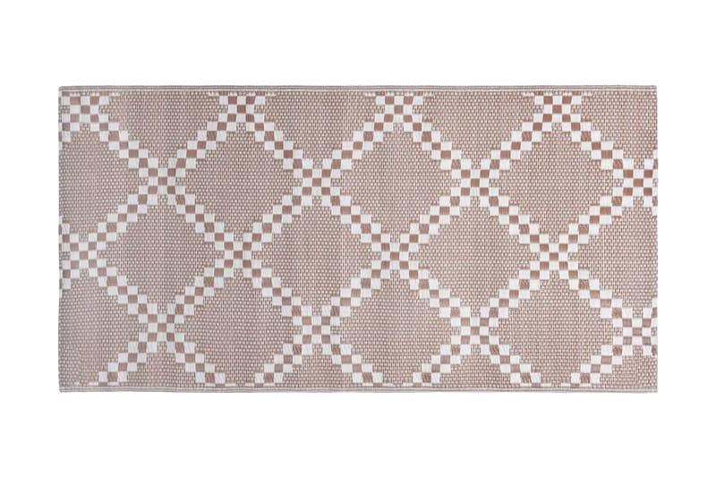Utomhusmatta brun 190x290 cm PP - Brun - Textil & mattor - Mattor - Utomhusmattor