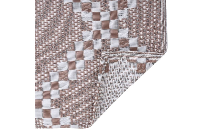 Utomhusmatta brun 190x290 cm PP - Brun - Textil & mattor - Mattor - Utomhusmattor