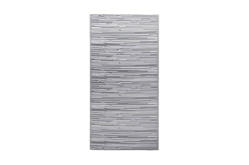 Utomhusmatta grå 190x290 cm PP - Grå - Utomhusmattor