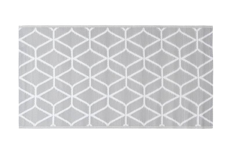 Utomhusmatta grå 190x290 cm PP - Textil & mattor - Mattor - Utomhusmattor