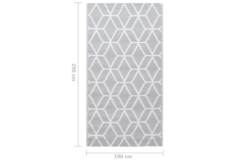 Utomhusmatta grå 190x290 cm PP - Textil & mattor - Mattor - Utomhusmattor