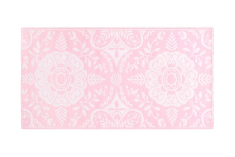 Utomhusmatta rosa 120x180 cm PP - Rosa - Textil & mattor - Mattor - Utomhusmattor