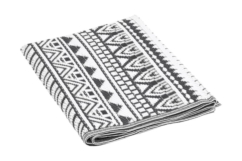 Utomhusmatta svart 120x180 cm PP - Svart - Textil & mattor - Mattor - Utomhusmattor