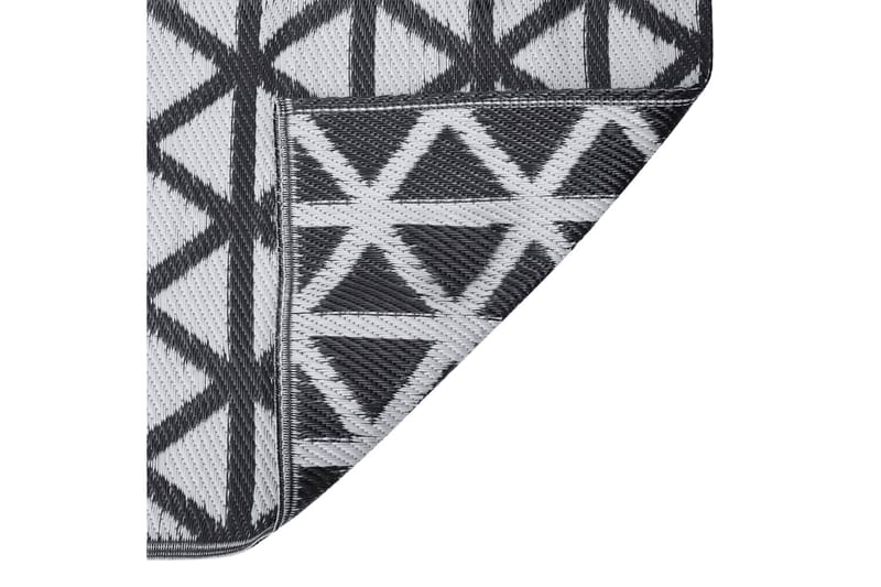 Utomhusmatta svart 140x200 cm PP - Svart - Textil & mattor - Mattor - Utomhusmattor