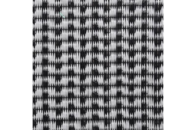 Utomhusmatta svart 140x200 cm PP - Svart - Textil & mattor - Mattor - Utomhusmattor