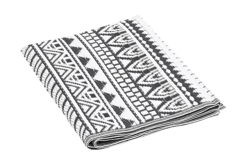 Utomhusmatta svart 160x230 cm PP - Svart - Textil & mattor - Mattor - Utomhusmattor
