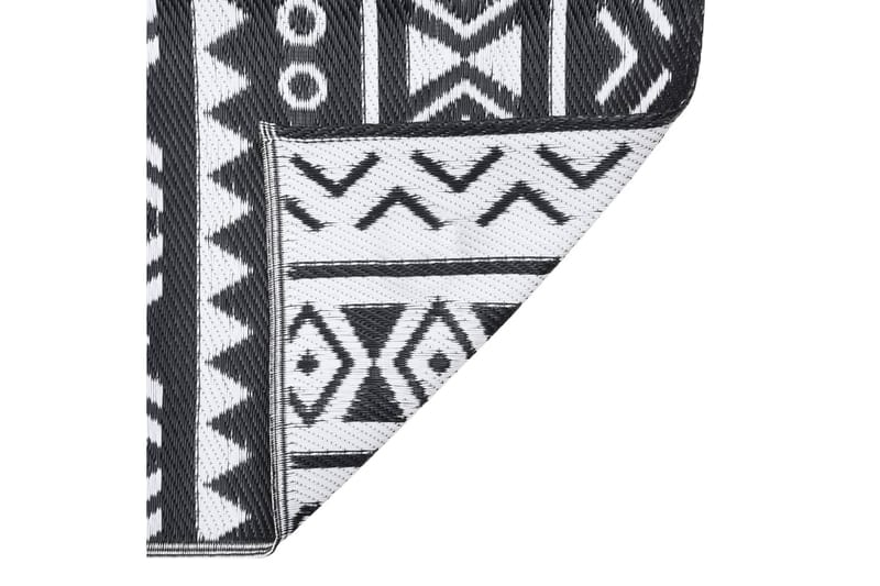 Utomhusmatta svart 160x230 cm PP - Svart - Textil & mattor - Mattor - Utomhusmattor
