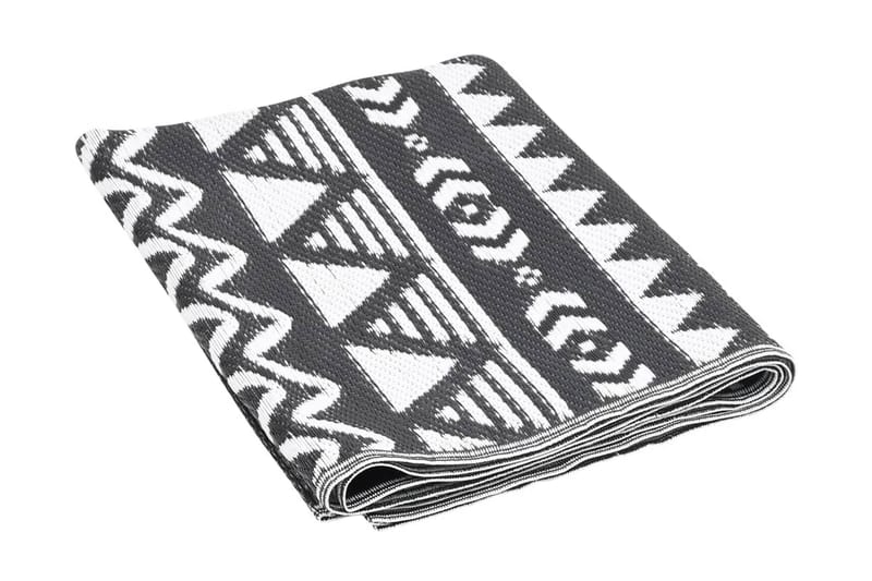 Utomhusmatta svart 160x230 cm PP - Svart - Textil & mattor - Mattor - Utomhusmattor