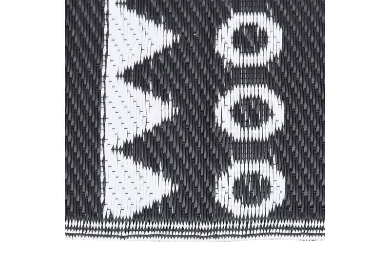 Utomhusmatta svart 160x230 cm PP - Svart - Textil & mattor - Mattor - Utomhusmattor