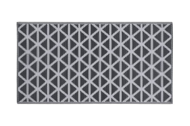 Utomhusmatta svart 190x290 cm PP - Svart - Textil & mattor - Mattor - Utomhusmattor