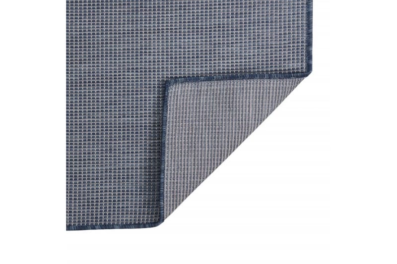 Utomhusmatta plattvävd 160x230 cm blå - Blå - Textil & mattor - Mattor - Utomhusmattor