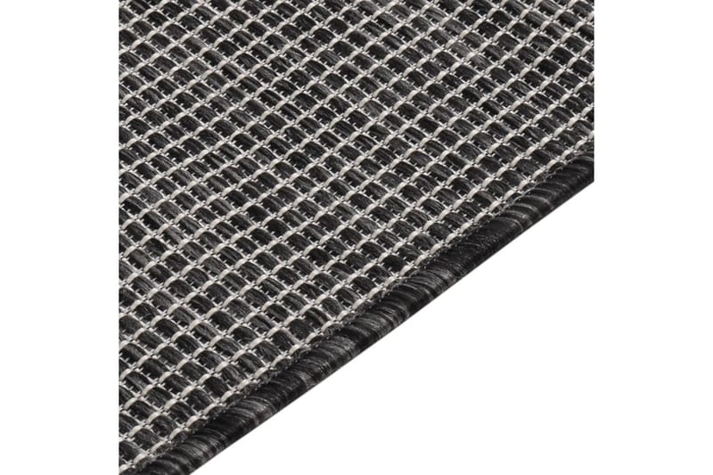 Utomhusmatta plattvävd 140x200 cm grå - Grå - Textil & mattor - Mattor - Utomhusmattor