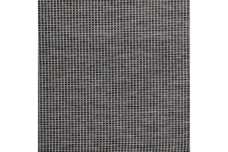 Utomhusmatta plattvävd 120x170 cm grå - Grå - Utomhusmattor